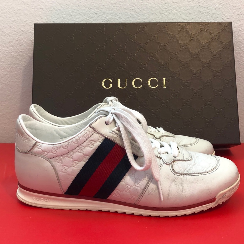 Gucci Leather Sneakers